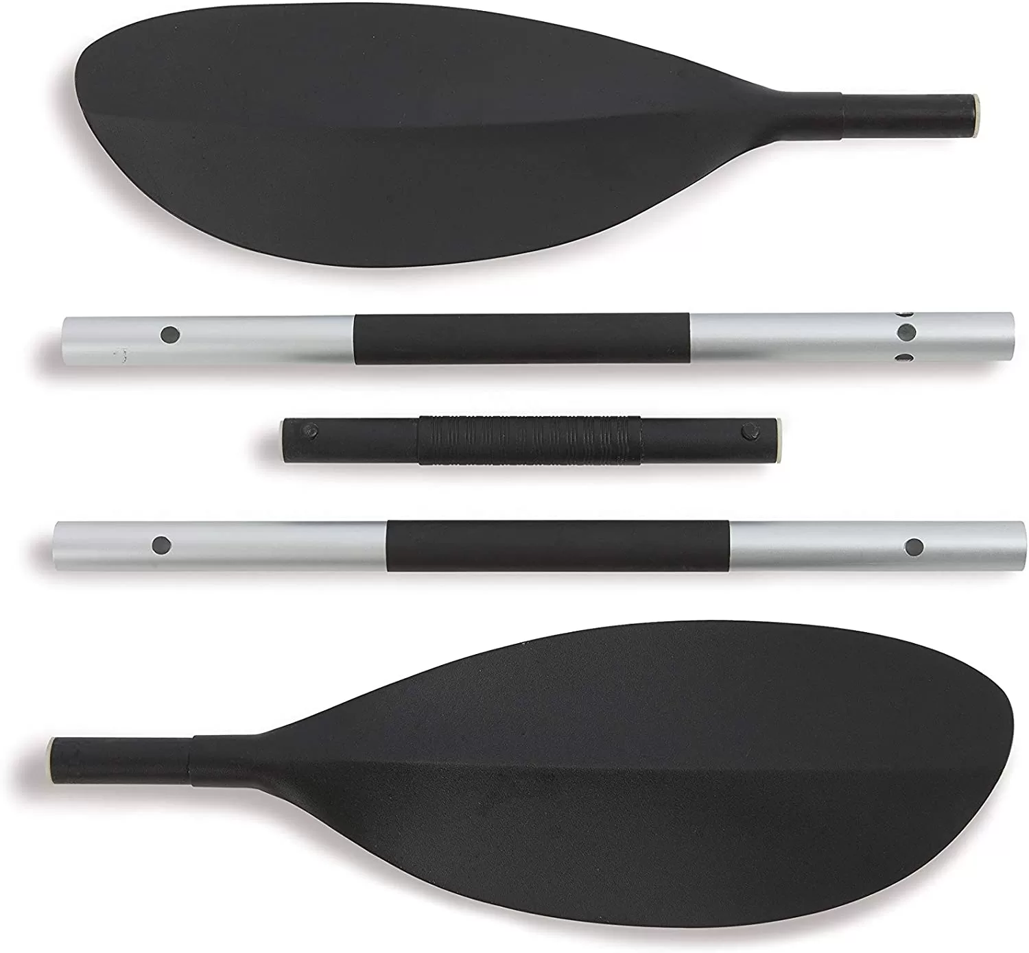Explorer K2 Kayak, 2-Person Inflatable Kayak Set with Aluminum Oars and High Output Air Pump