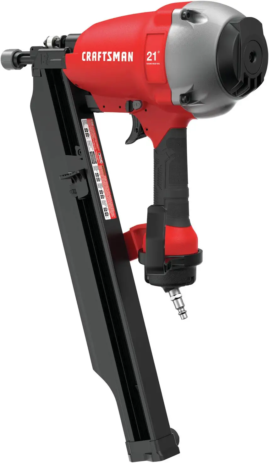 CRAFTSMAN CMP21PL 21-Degree Pneumatic Framing Nail Gun (Nailer) - Image 4