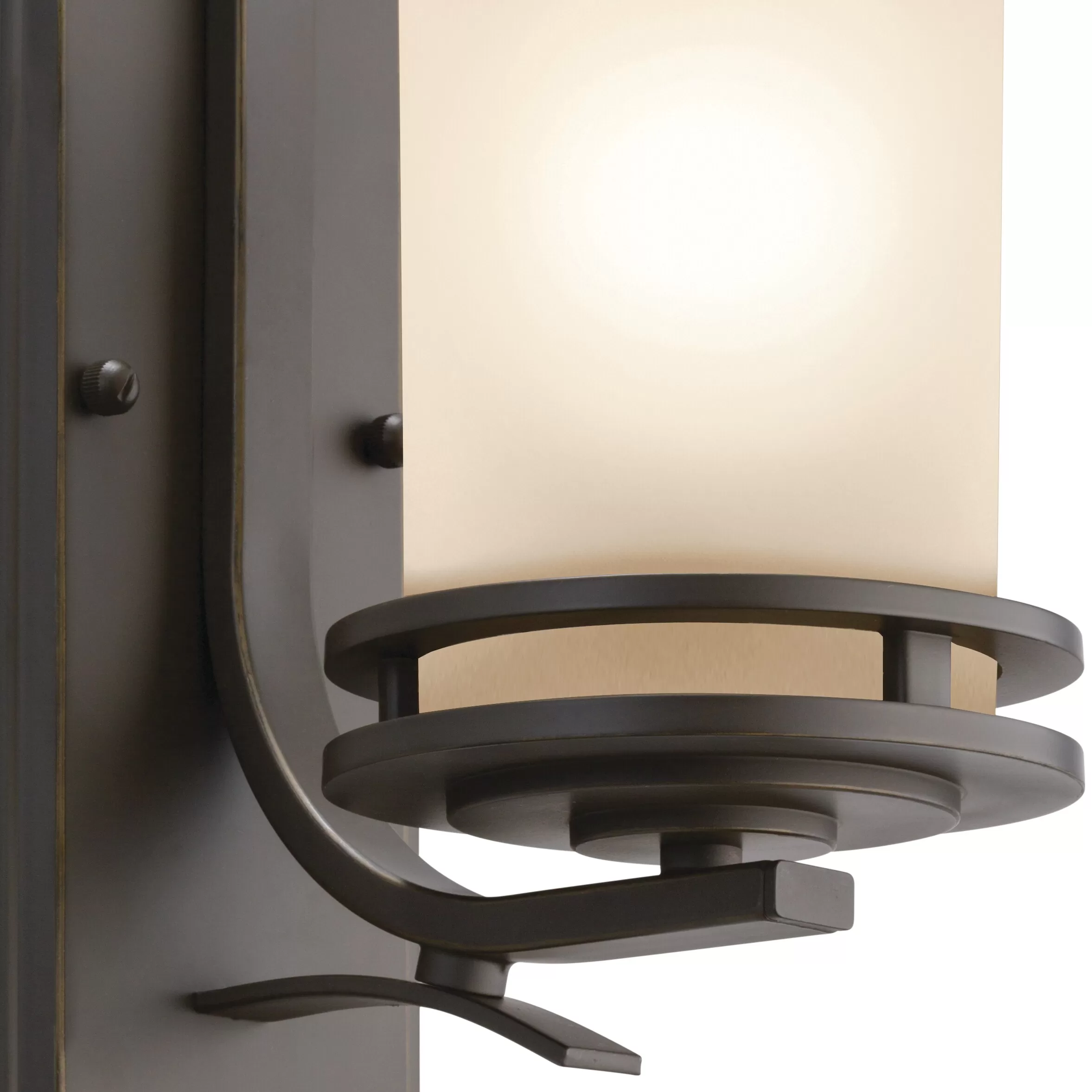 Kichler 5076OZ Hendrik 5.25-in 1-Light Olde Bronze Modern/Contemporary Vanity Light - Image 2