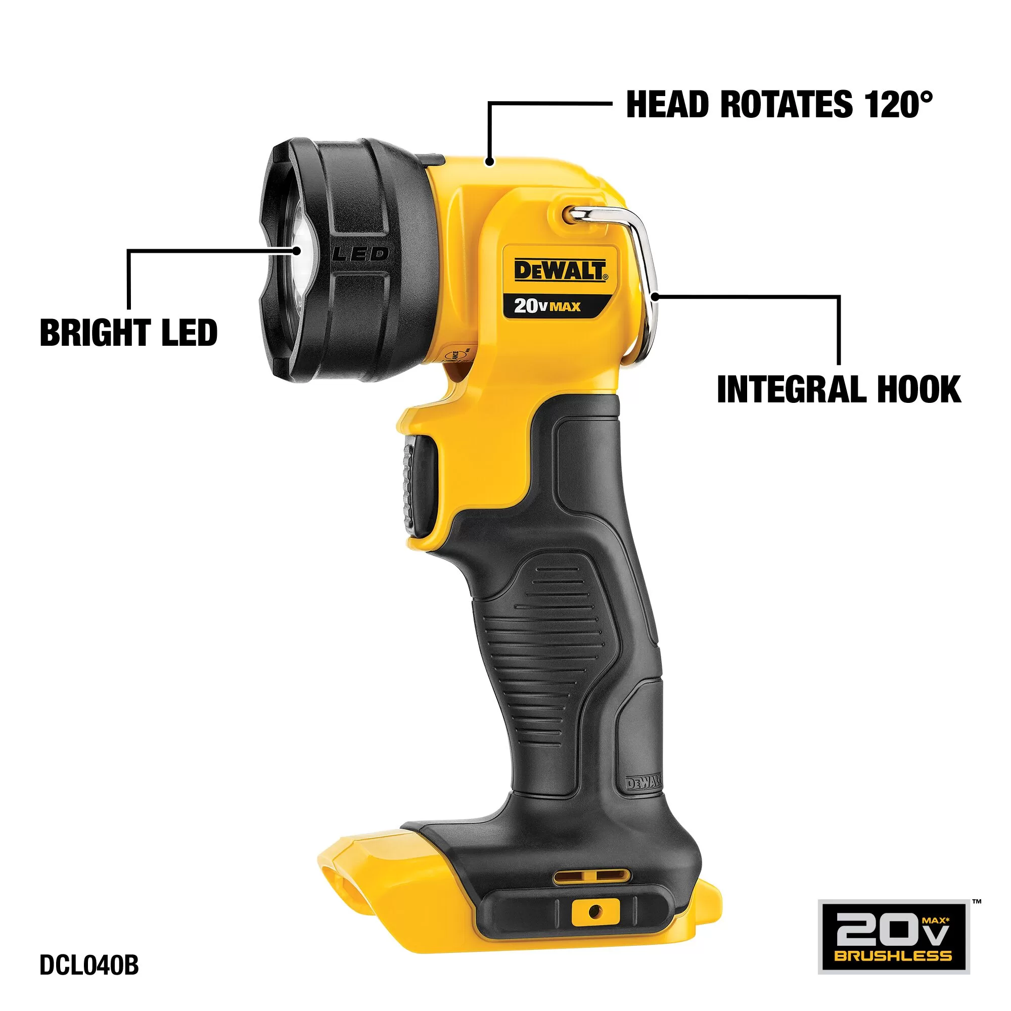 DEWALT 4-Tool 20-Volt Max Brushless Power Tool Combo Kit with Soft Case (2-Batteries and charger Included) - Image 4