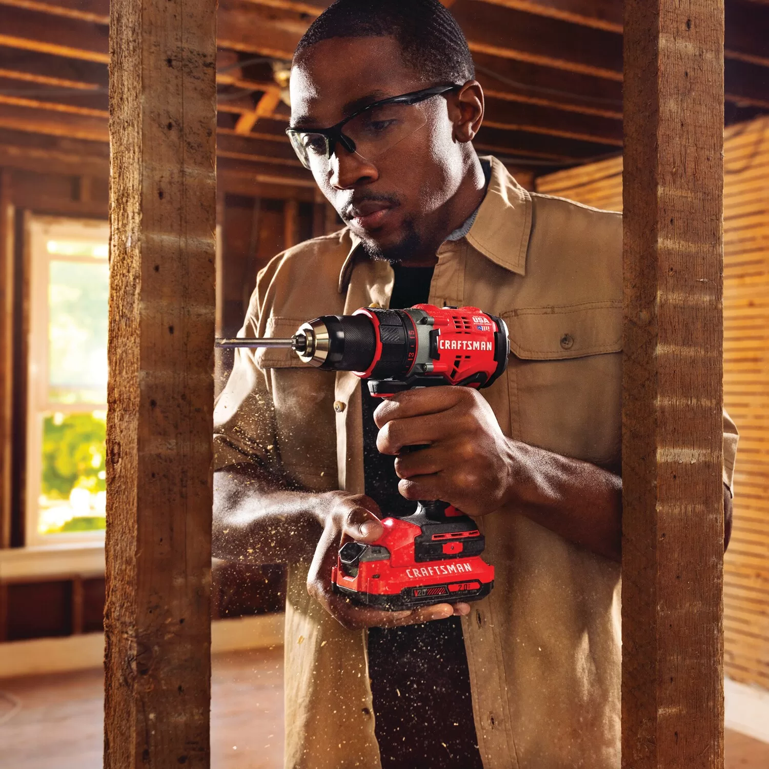 CRAFTSMAN V20 20-volt 1/2-in Brushless Cordless Drill(2 Li-ion Batteries Included and Charger Included) - Image 15