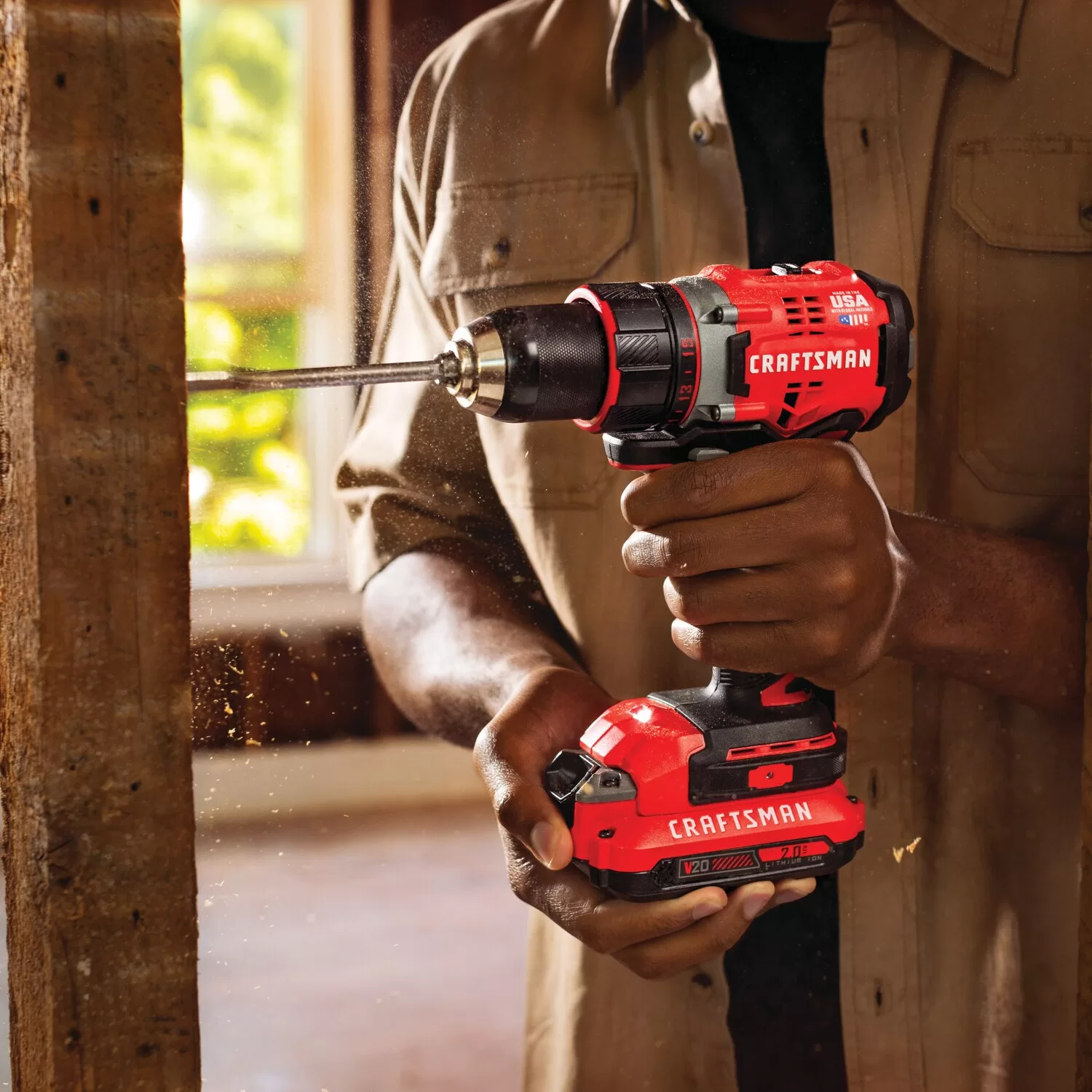 CRAFTSMAN V20 20-volt 1/2-in Brushless Cordless Drill(2 Li-ion Batteries Included and Charger Included) - Image 18