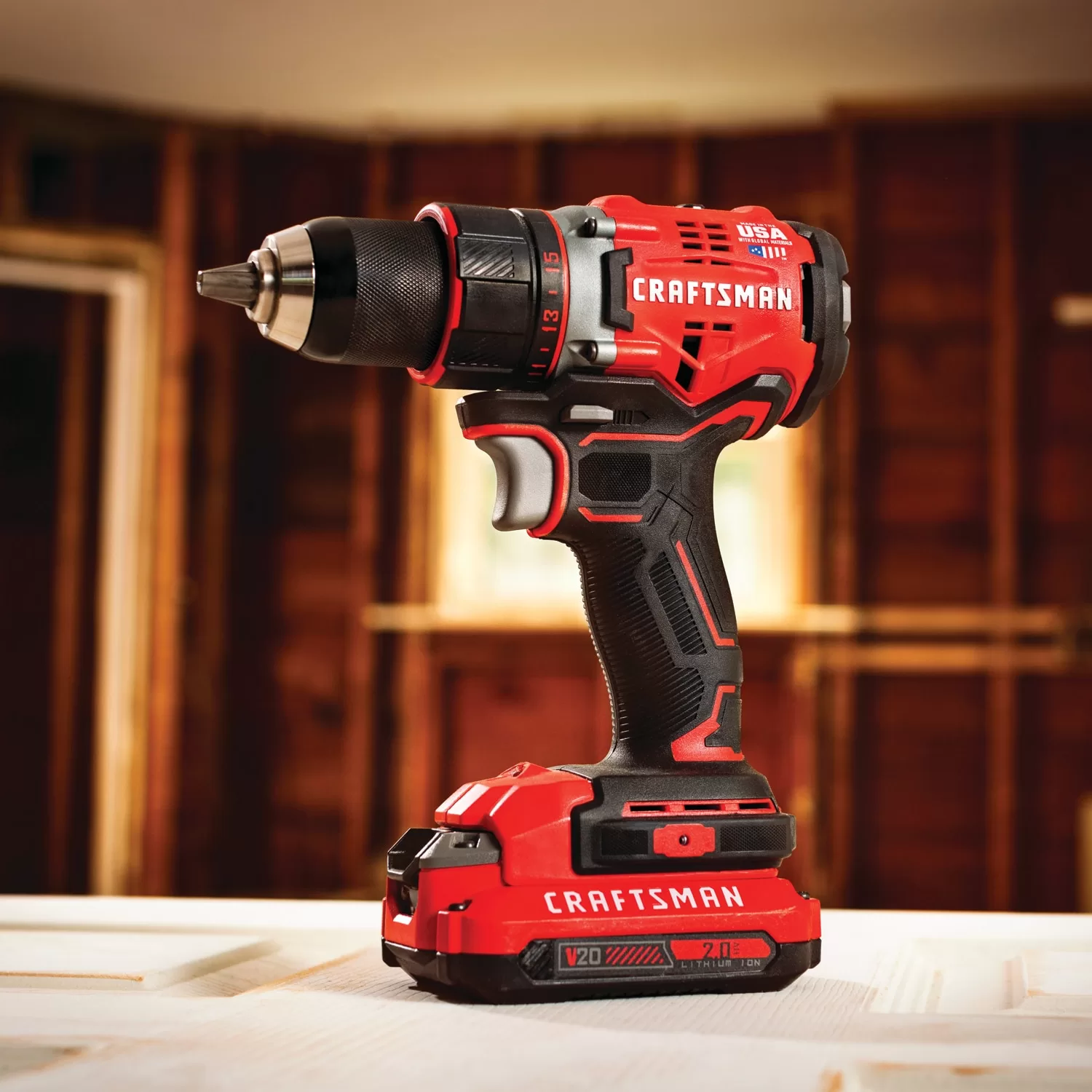 CRAFTSMAN V20 20-volt 1/2-in Brushless Cordless Drill(2 Li-ion Batteries Included and Charger Included) - Image 21