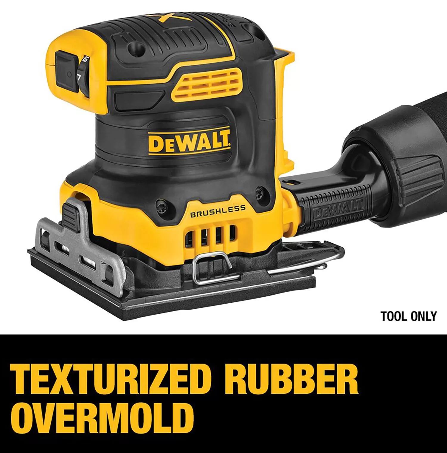 DEWALT DCW200B XR 20 Max 20-Volt Brushless Cordless Variable Speed Sheet Sander with Dust Management - Image 6