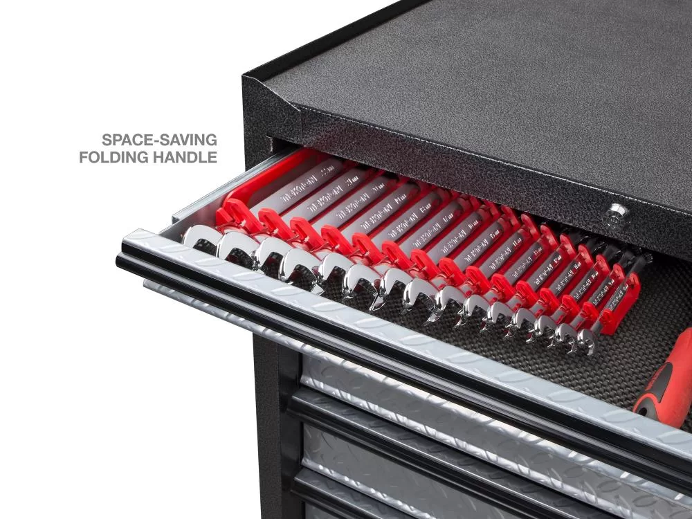TEKTON 30-Piece Set 12-point Standard (SAE) and Metric Combination Standard Combination Wrench Includes Hard Case - Image 7