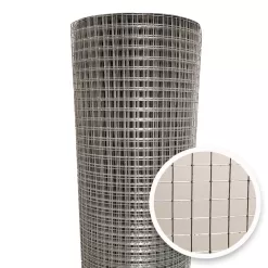 Alternative view of Acorn International 100-ft x 4-ft 27-Gauge Silver Galvanized Steel Hardware Cloth Rolled Fencing