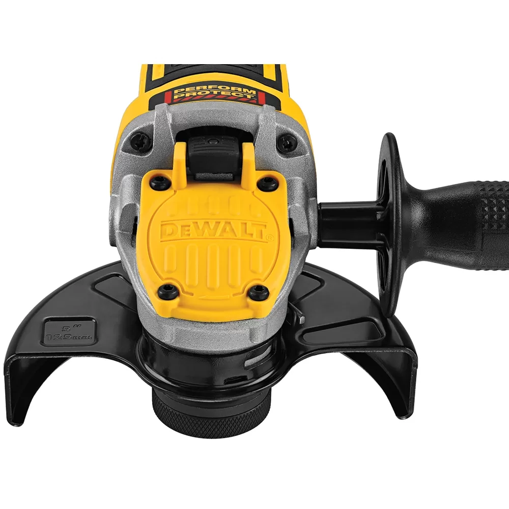 DEWALT DCG415W1 5-in 20-volt Max-Amp Paddle Switch Brushless Cordless Angle Grinder (Charger Included and 1-Battery) - Image 6