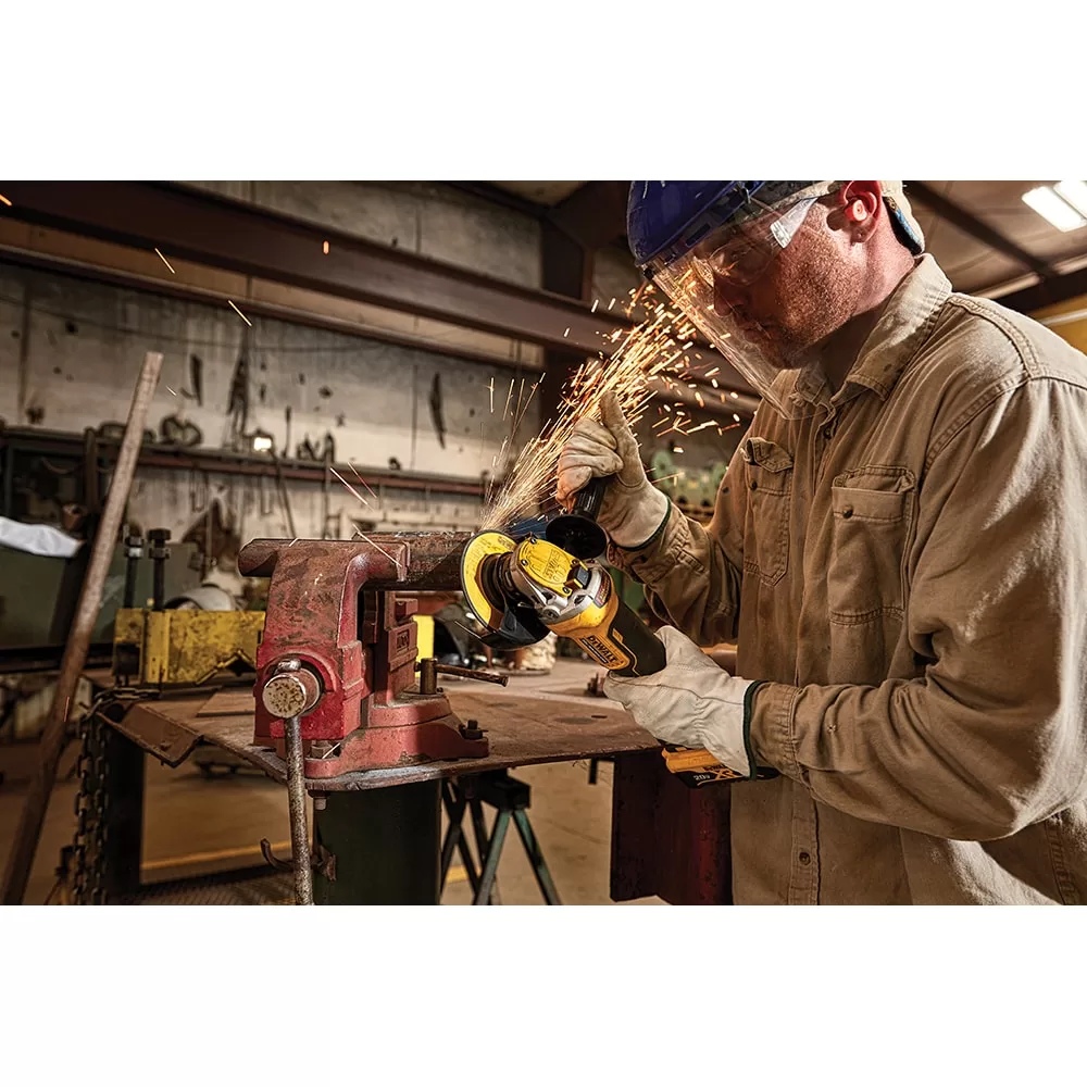 DEWALT DCG415W1 5-in 20-volt Max-Amp Paddle Switch Brushless Cordless Angle Grinder (Charger Included and 1-Battery) - Image 9