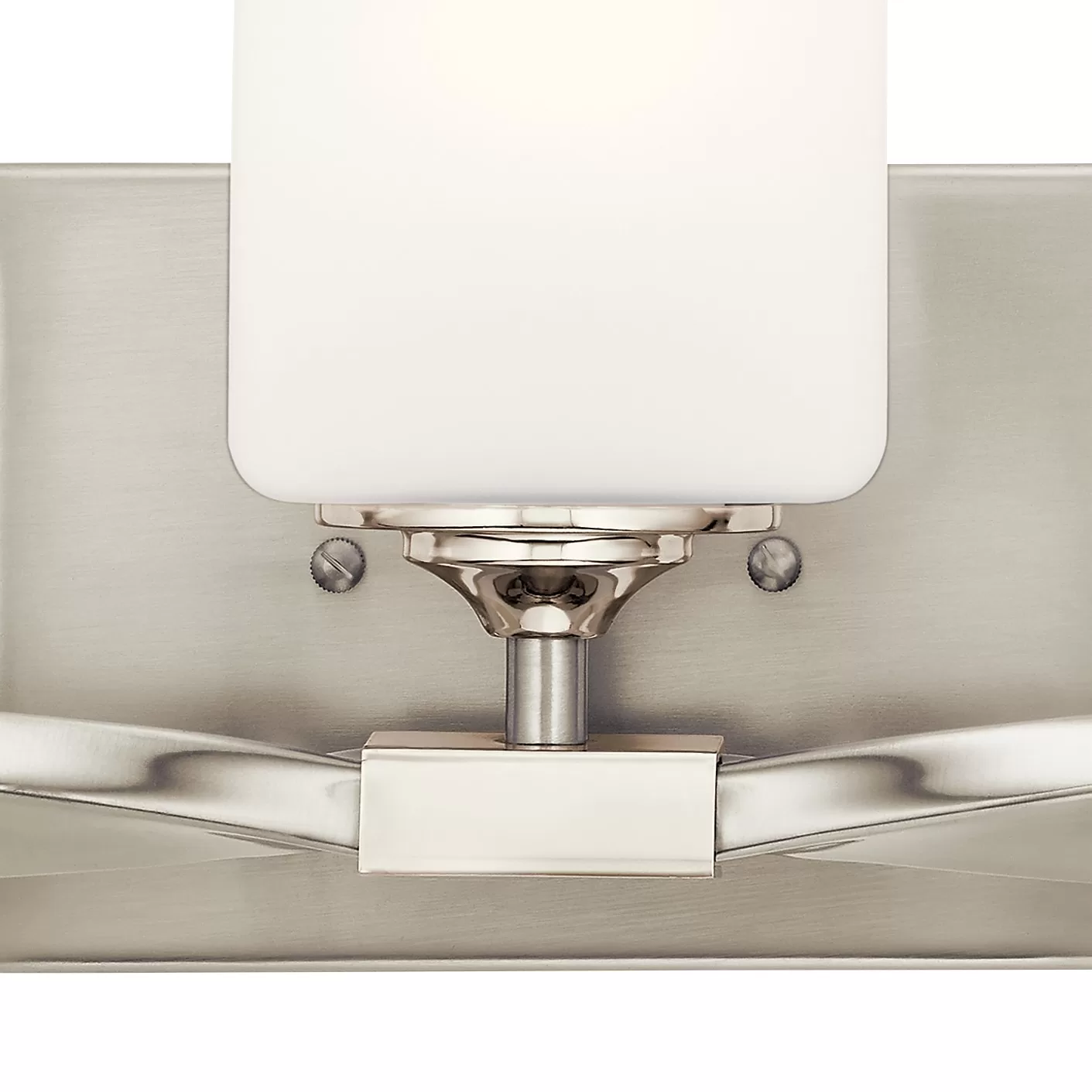 Kichler Marette 22.75-in 3-Light Brushed Nickel Modern/Contemporary Vanity Light - Image 2