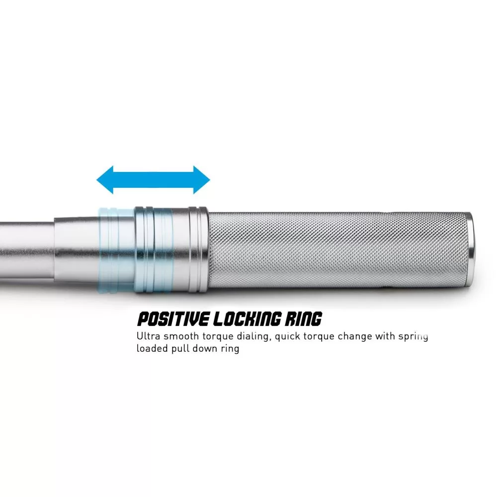 Capri Tools Set Drive Click Torque Wrench (10-ft lb to 80-ft lb) - Image 3