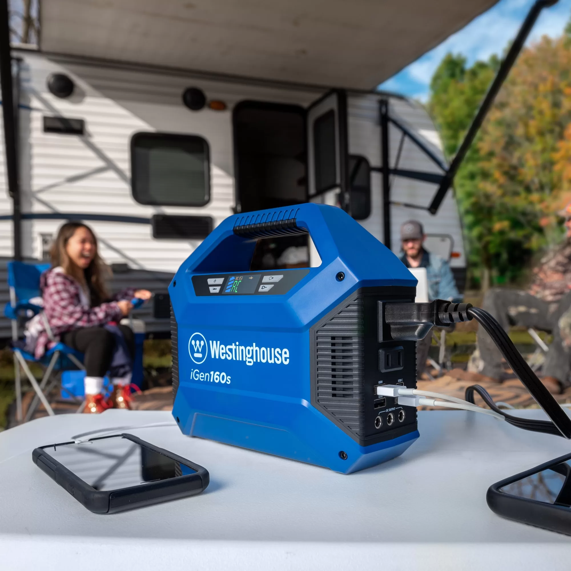 Westinghouse IGEN160S 100-Rated/150-Peak Watt Camping/RV Power Station 155-Watt Hour Portable Solar Generator - Image 8