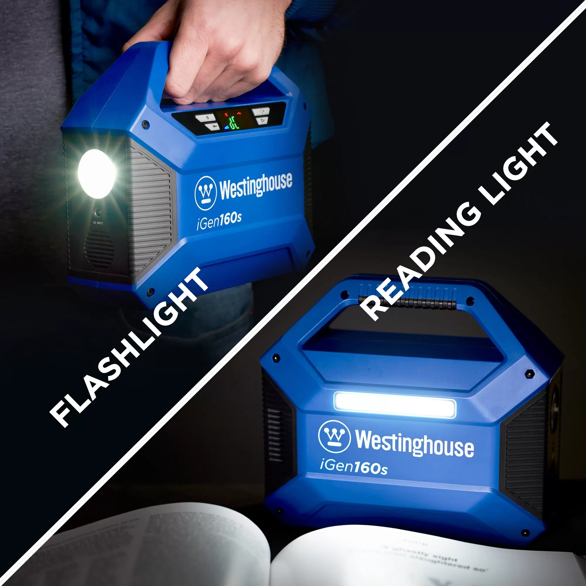 Westinghouse IGEN160S 100-Rated/150-Peak Watt Camping/RV Power Station 155-Watt Hour Portable Solar Generator - Image 10