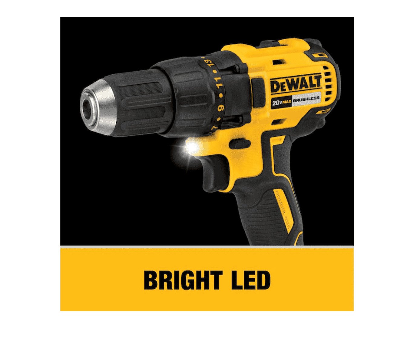 DEWALT DCK277C2 2-Tool 20-Volt Max Brushless Power Tool Combo Kit with Soft Case (2-Batteries and charger Included) - Image 16