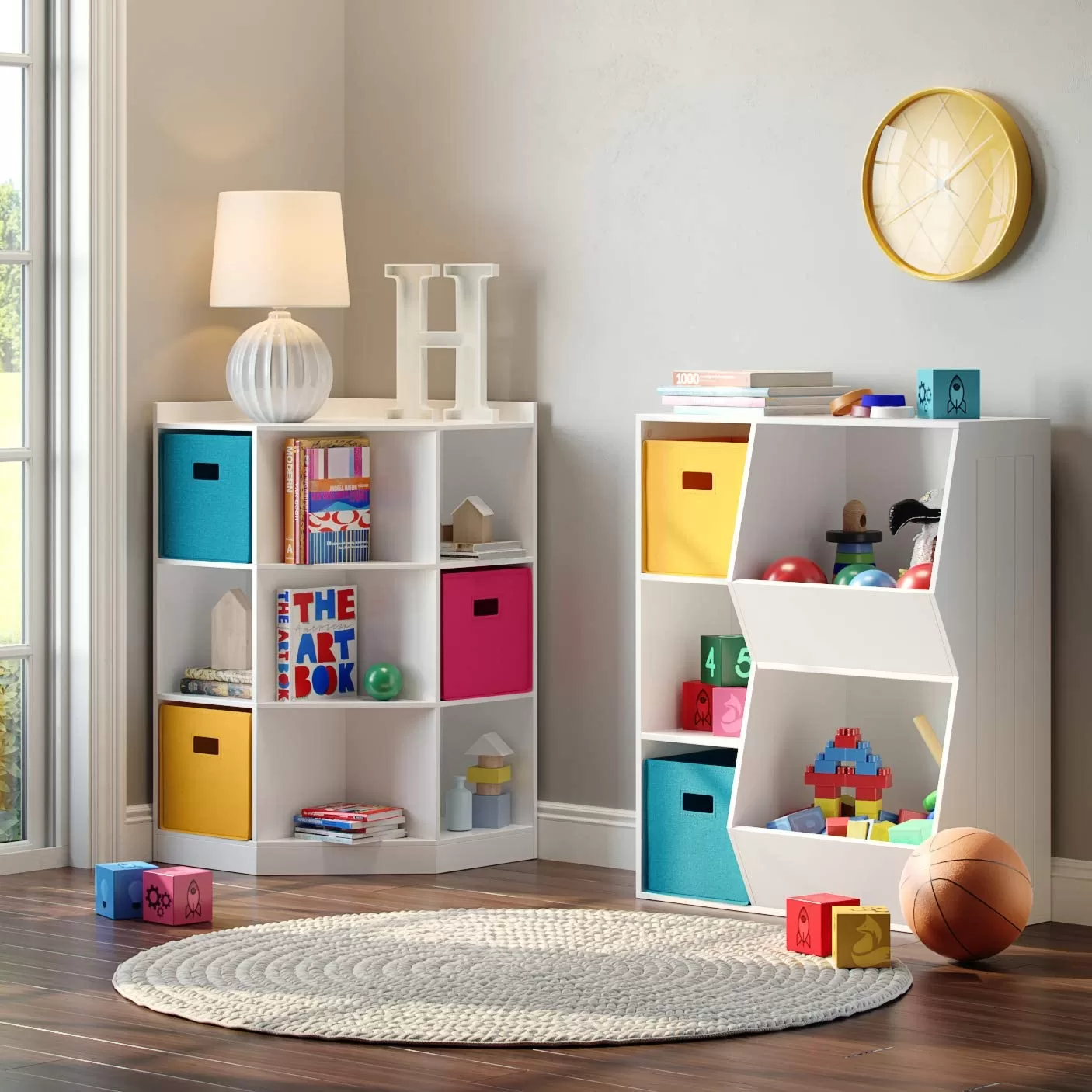RiverRidge White Composite Kids Bookcase (30.13-in W x 36.69-in H x 13.75-in D) - Image 4