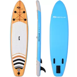 Costway 10' Inflatable Stand up Paddle Board Surfboard SUP W/ Bag Adjustable Paddle Fin