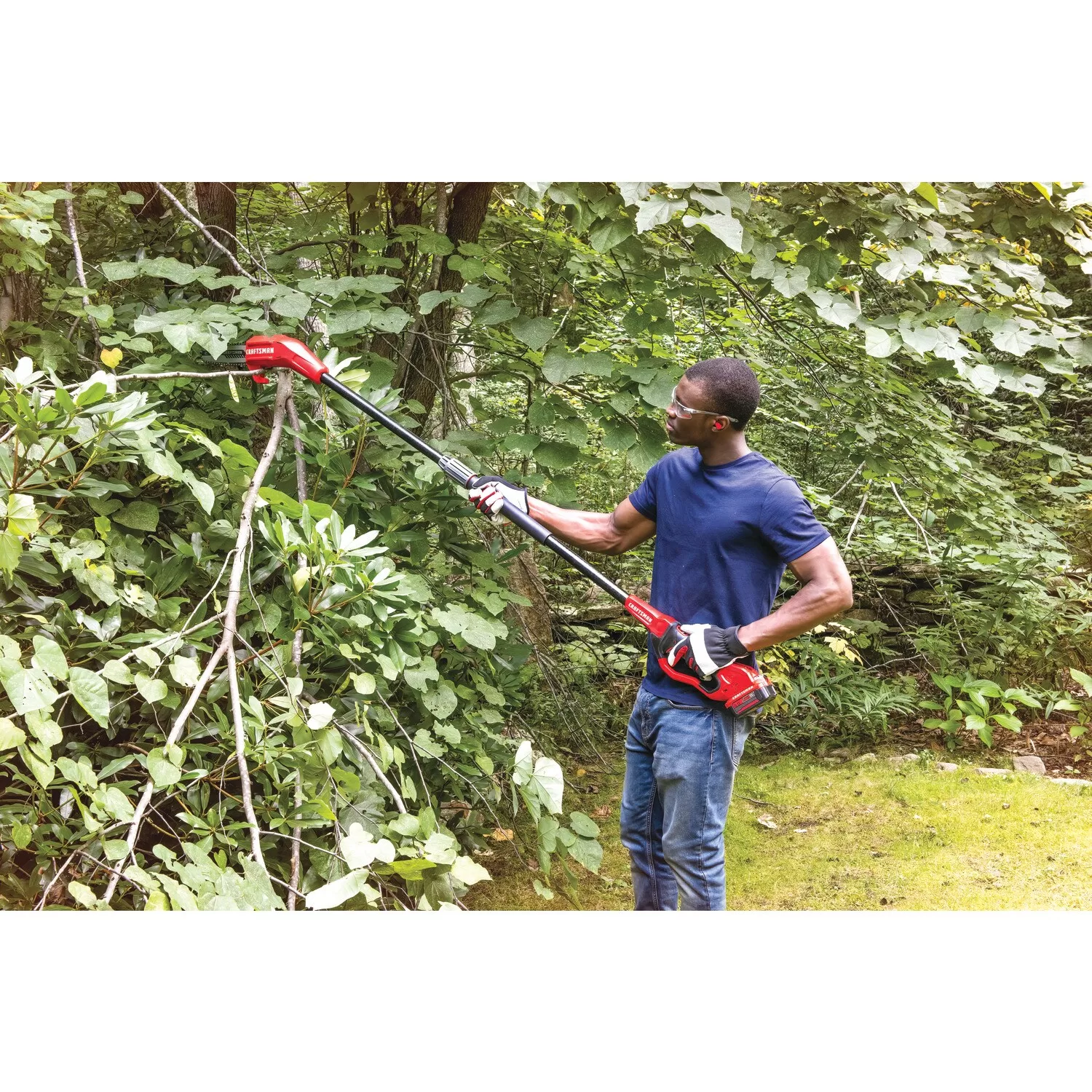CRAFTSMAN V20 20-volt max 8.0-in 4 Ah Battery Pole Saw Battery Included, Charger Included - Image 14