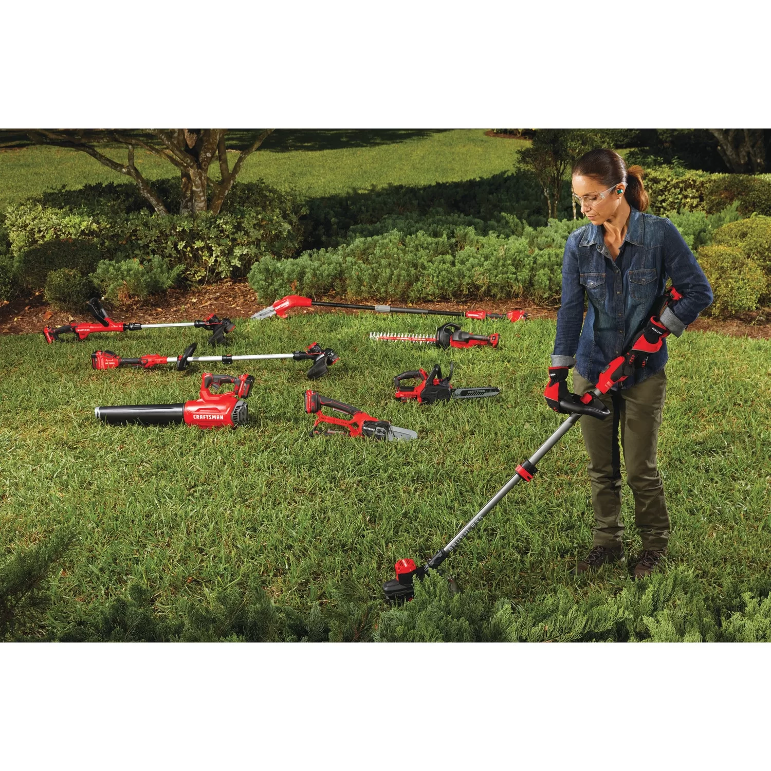 CRAFTSMAN V20 20-volt max 8.0-in 4 Ah Battery Pole Saw Battery Included, Charger Included - Image 17