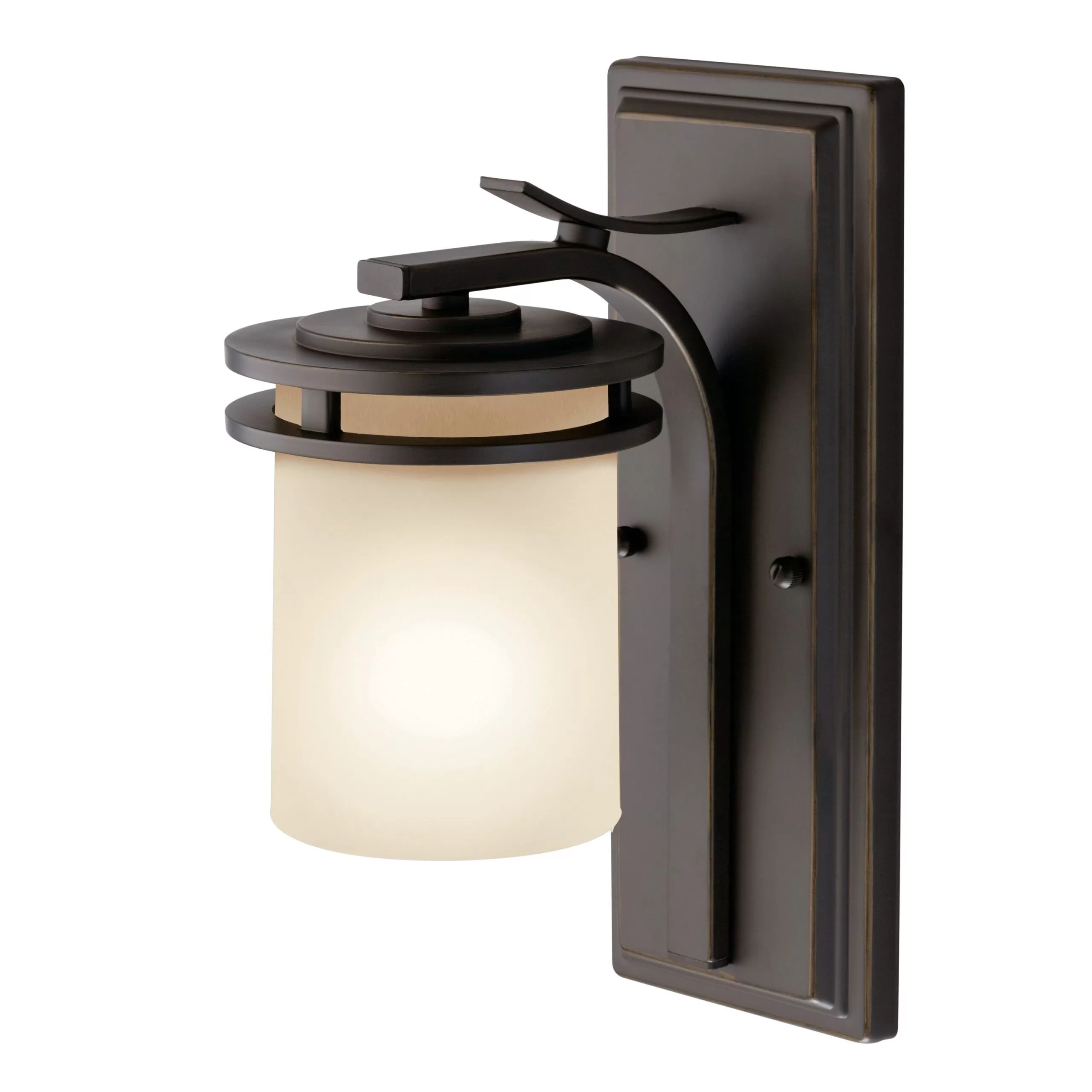 Kichler 5076OZ Hendrik 5.25-in 1-Light Olde Bronze Modern/Contemporary Vanity Light - Image 6