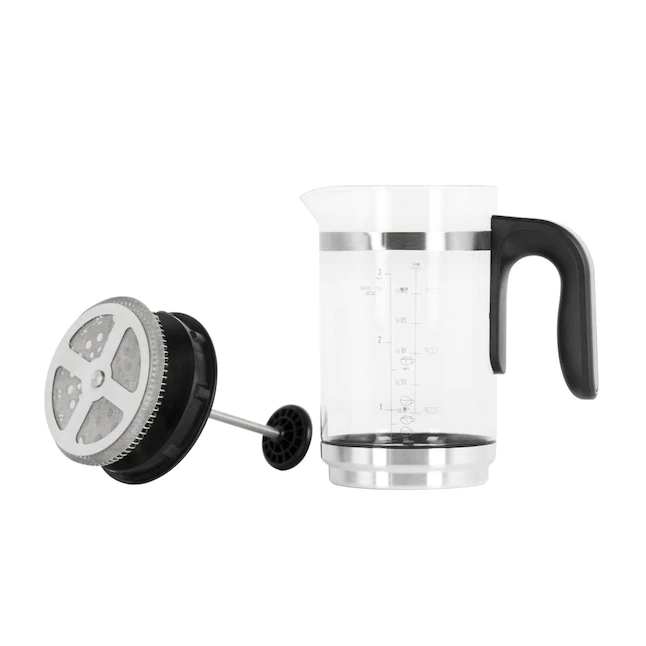 Kalorik Bartista, French Press Coffee Maker Milk Frother 8 in 1 Multi-Use, Stainless Steel - Image 6