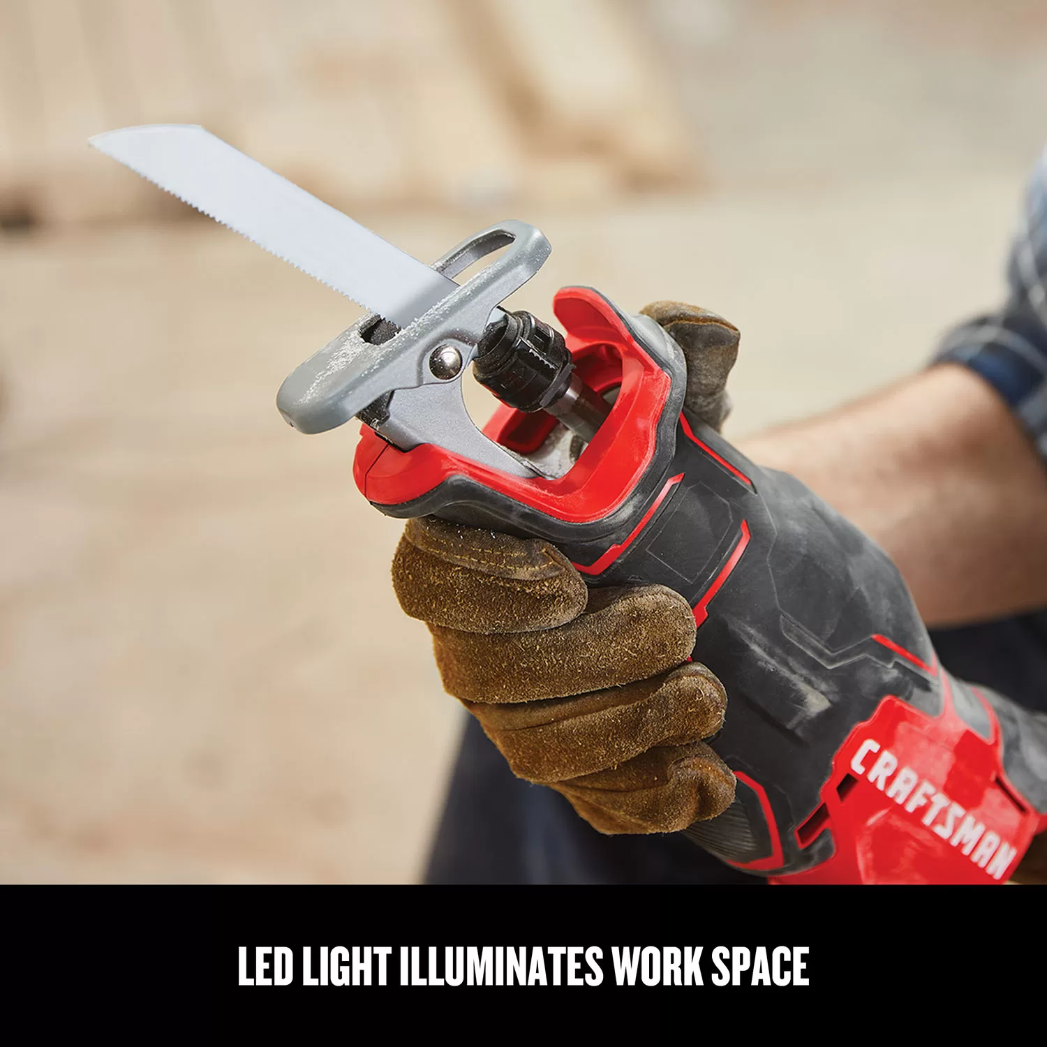 CRAFTSMAN V20 20-volt Max Variable Speed Brushless Cordless Reciprocating Saw (Tool Only) - Image 6