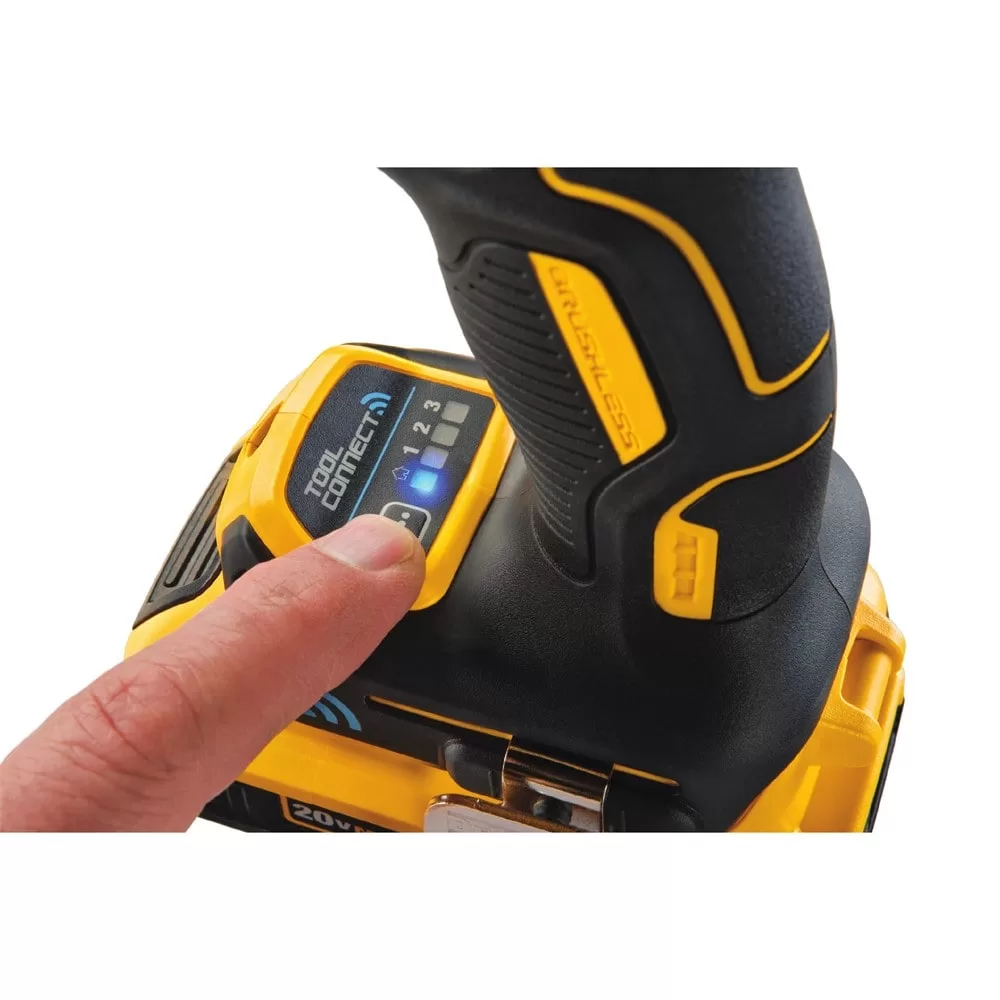 DEWALT XR 1/2-in 20-volt Max-Amp Variable Speed Brushless Cordless Hammer Drill (2-Batteries Included) - Image 7
