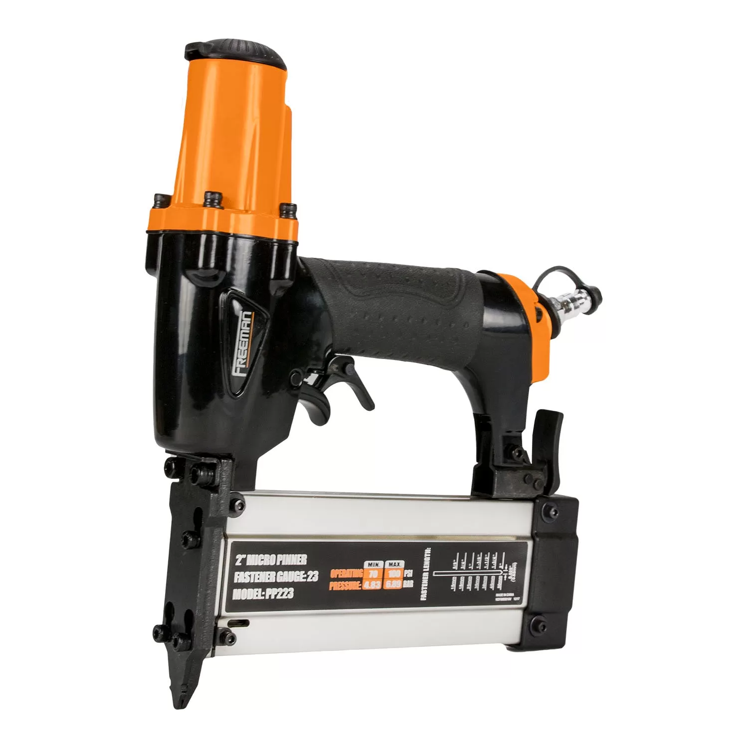 FREEMAN 2 in. with Case 2-in 23-Gauge Pneumatic Pin Nailer - Image 2