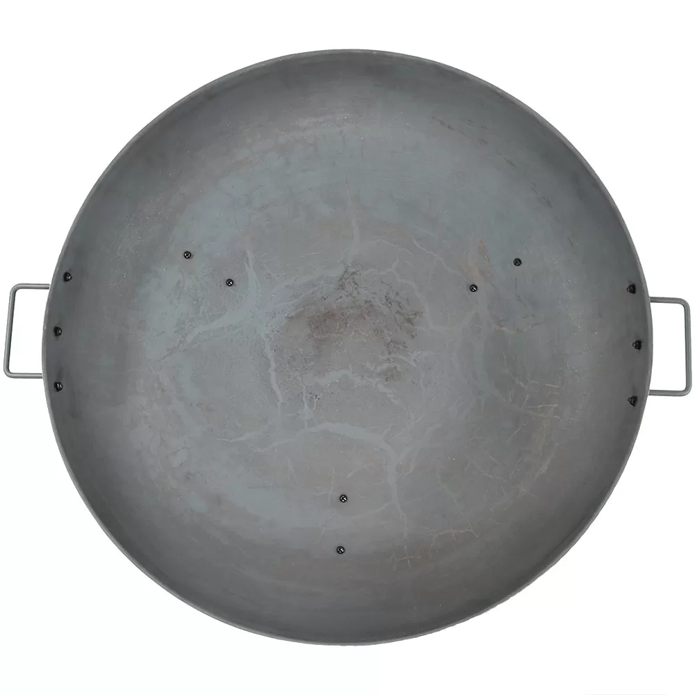 Sunnydaze Decor 30-in W Silver Cast Iron Wood-Burning Fire Pit - Image 8