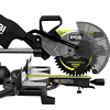 RYOBI PBLMS01K ONE+ HP 18V Brushless Cordless 10 in. Sliding Compound Miter Saw Kit with 4.0 Ah HIGH PERFORMANCE Battery and Charger