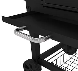 Dyna-Glo X-Large Heavy-Duty Charcoal Grill - 32 in. W- 816 sq.in. of Cooking Area Black