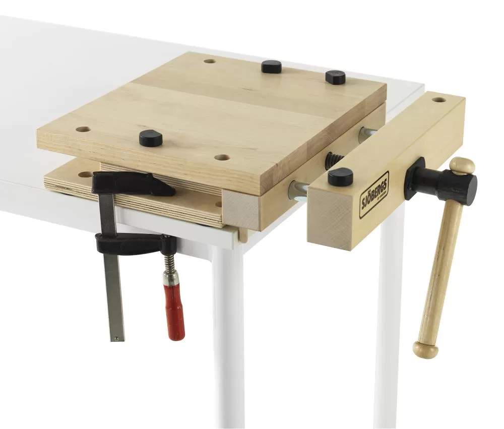 Sjobergs 14-1/4-in Wood Woodworkers Vise - Image 7