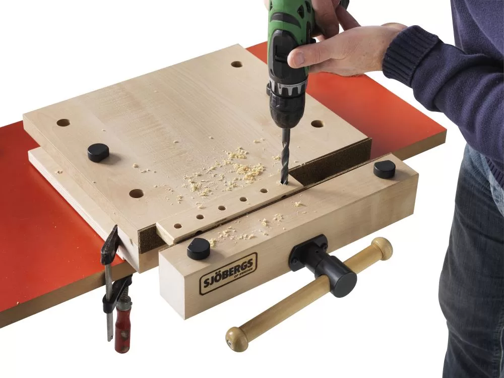 Sjobergs 14-1/4-in Wood Woodworkers Vise - Image 10
