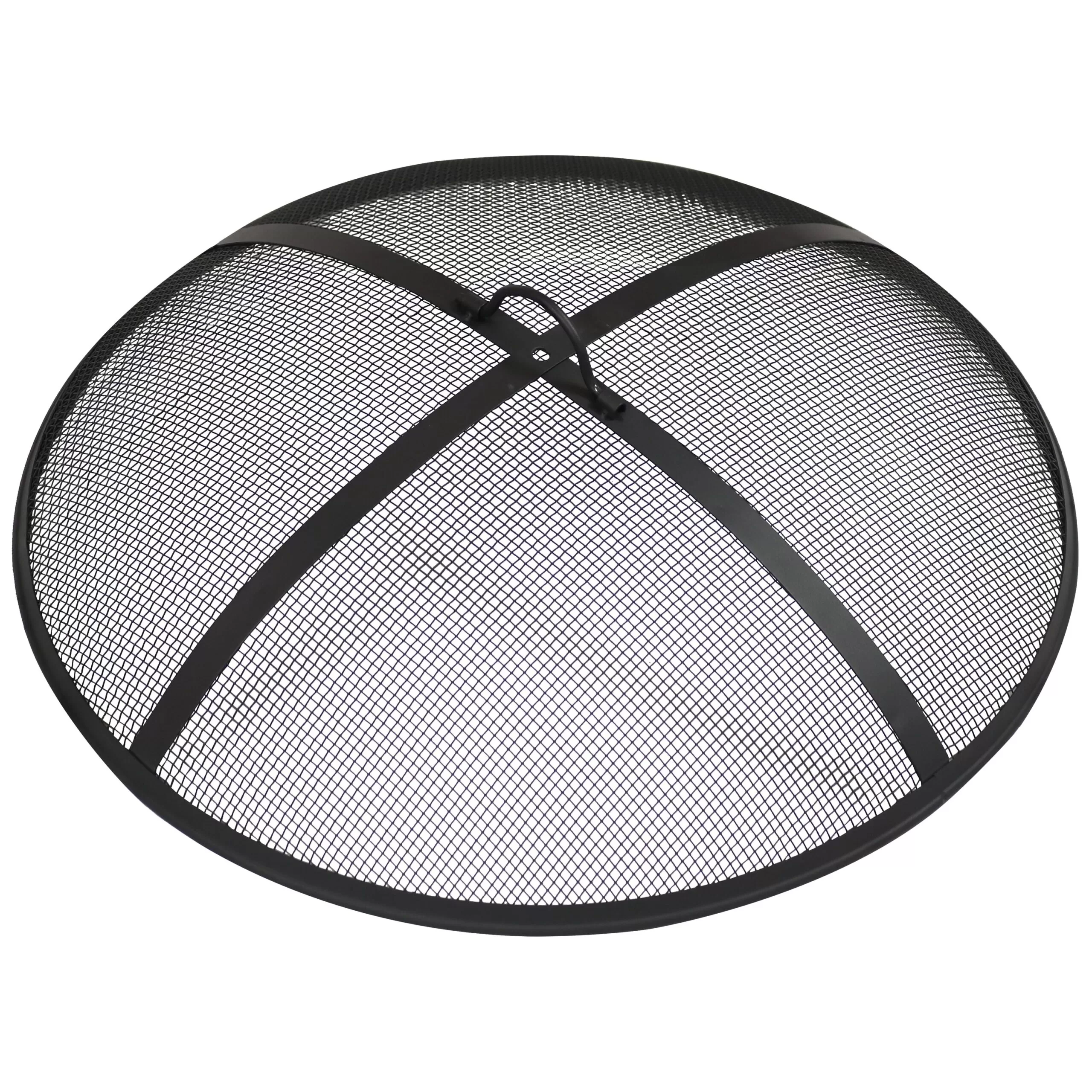 Sunnydaze Decor 9-lbs Black Steel Fire Pit Spark Screen