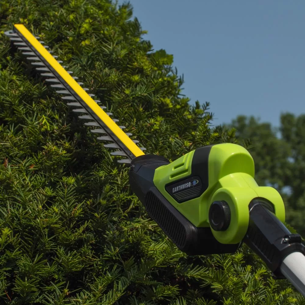 Earthwise LPHT12022 20-Volt 20-in Dual Cordless Electric Hedge Trimmer (Battery & Charger Included) - Image 5