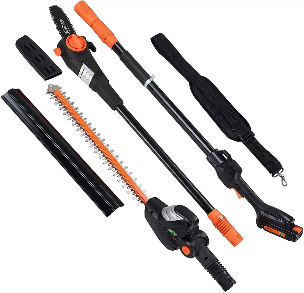 Scotts CLPS40020S 8-Piece 20-Volt Cordless Power Equipment Combo Kit - Image 2