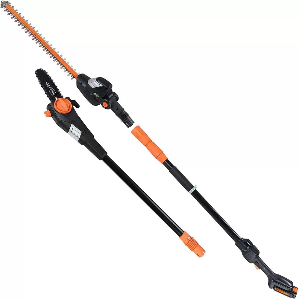 Scotts CLPS40020S 8-Piece 20-Volt Cordless Power Equipment Combo Kit
