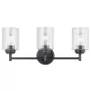 Kichler Winslow 21.5-in 3-Light Black Modern/Contemporary Vanity Light
