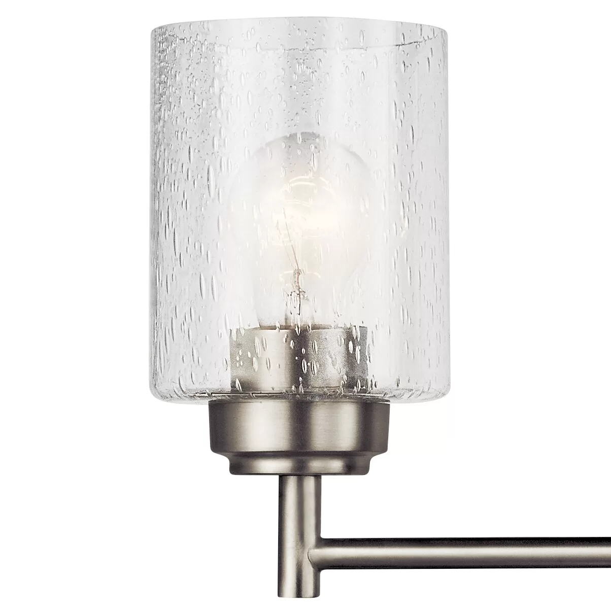 Kichler 45887NI Winslow 30-in 4-Light Brushed Nickel Transitional Vanity Light - Image 3
