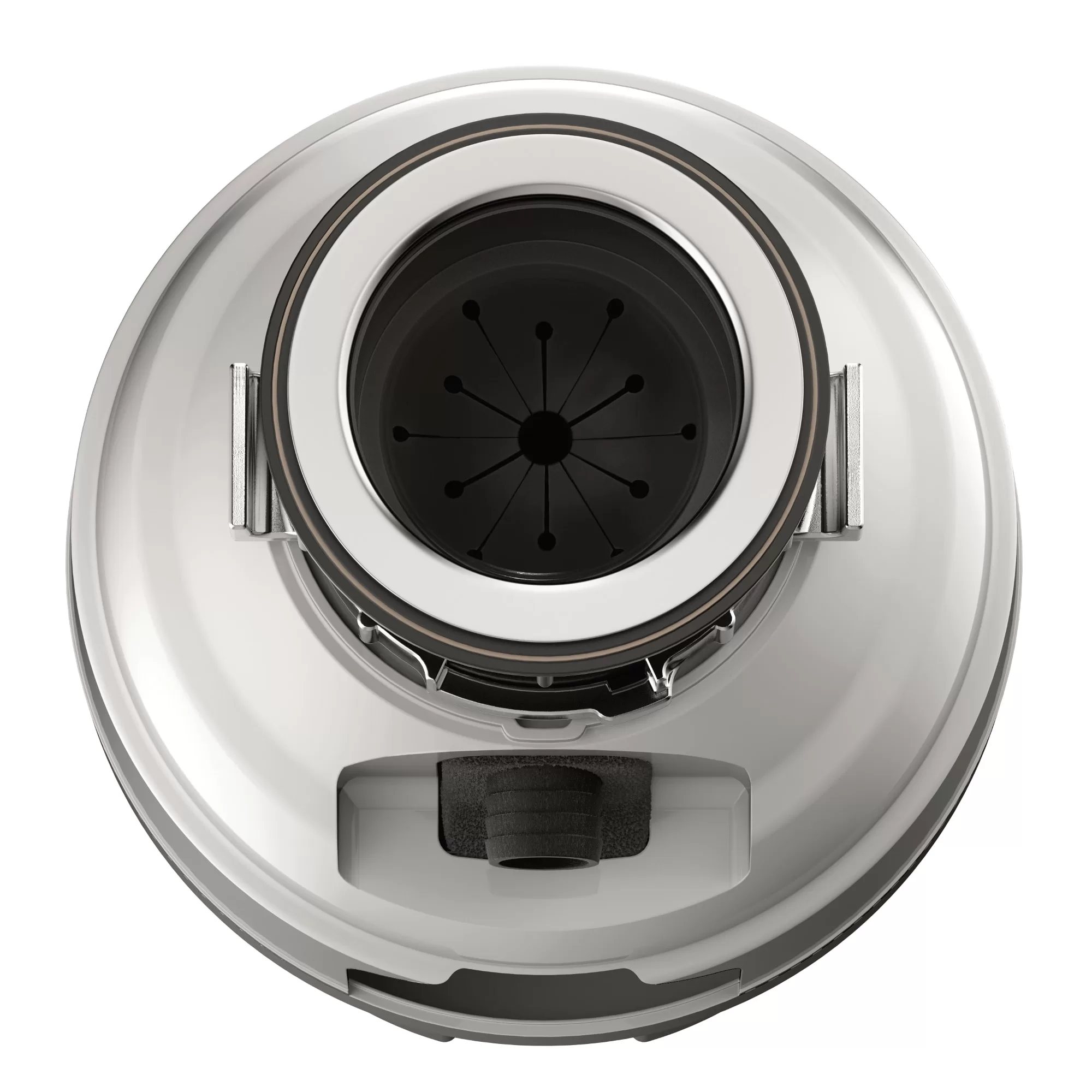 Waste L-8000 King Legend Corded 1-HP Continuous Feed Noise Insulation Garbage Disposal - Image 2