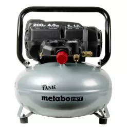 Metabo HPT EC914SM The Tank 6-Gallon Single Stage Portable Corded Electric Pancake Air Compressor