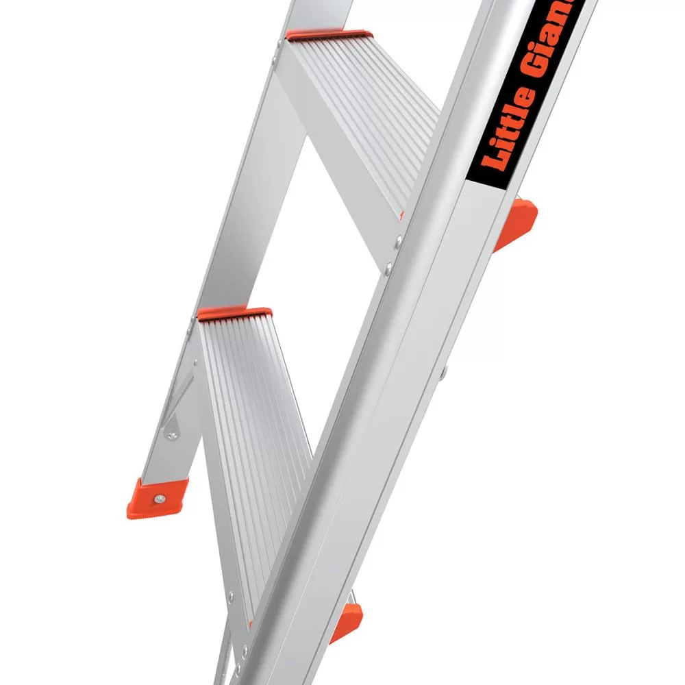 Little Giant Ladders Flip-N-Lite M5 Aluminum 5-ft Type 1A- 300-lb Capacity Platform Step Ladder - Image 16
