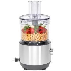 Alternative view of GE 12 Cups 550-Watt Stainless Steel 3-Blade Food Processor