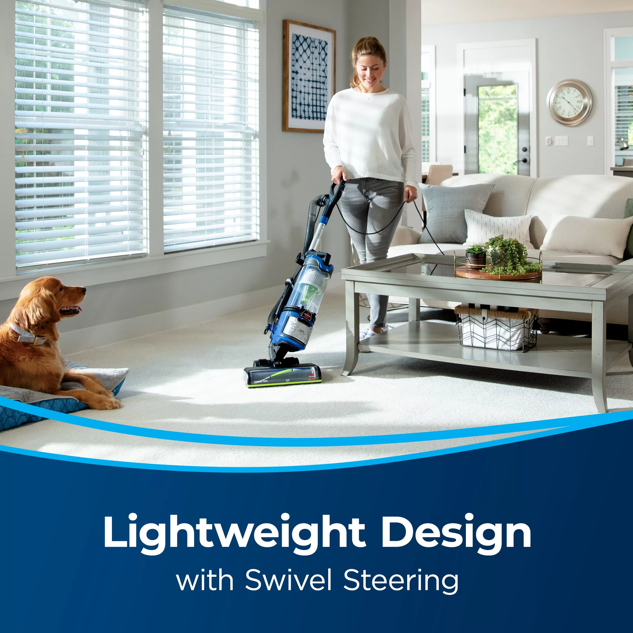 BISSELL 28492 MultiClean Allergen Pet Corded Bagless Upright Vacuum with HEPA Filter - Image 6