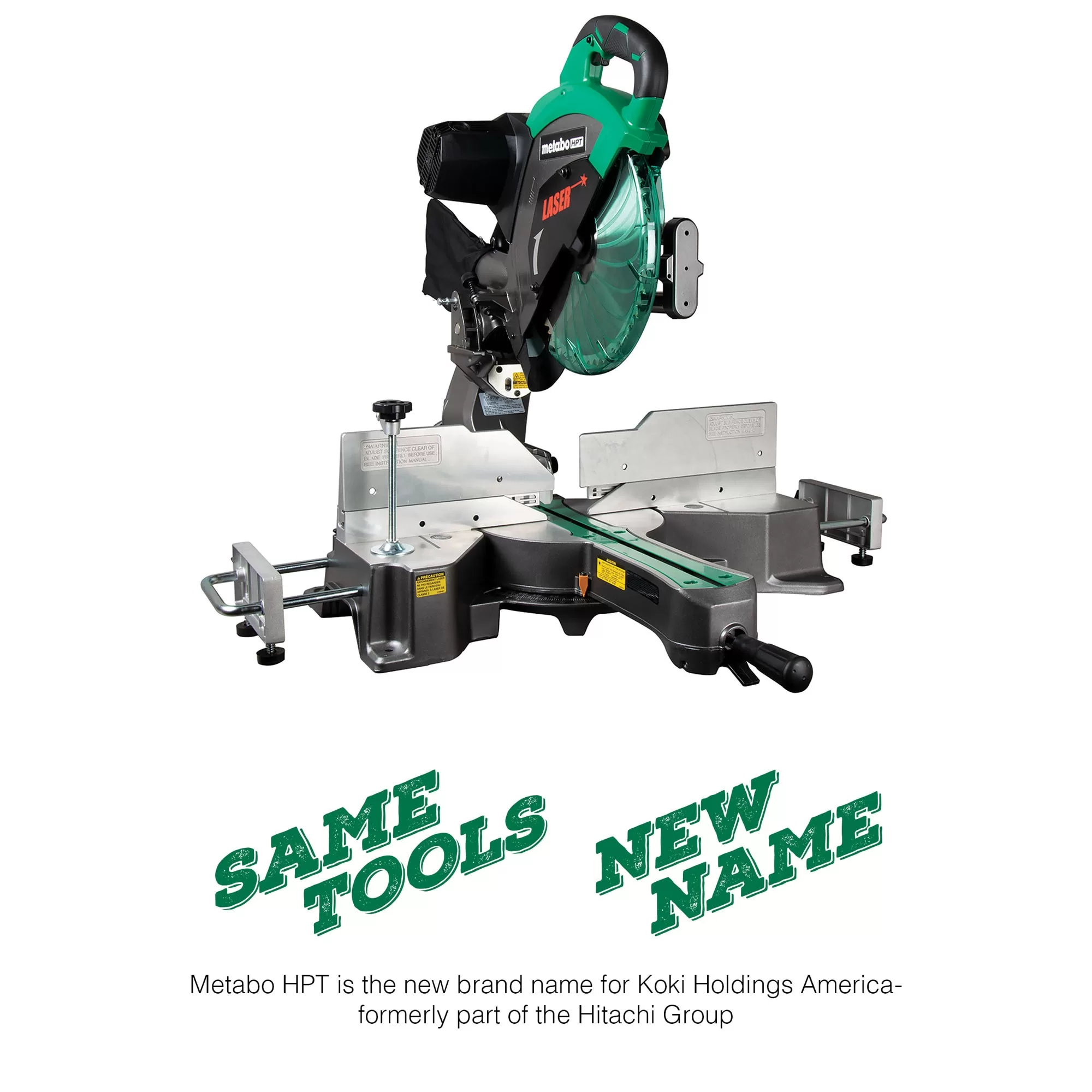 Metabo HPT 12-in 15-Amp Dual Bevel Sliding Compound Miter Saw with Laser Guide (Corded) - Image 11