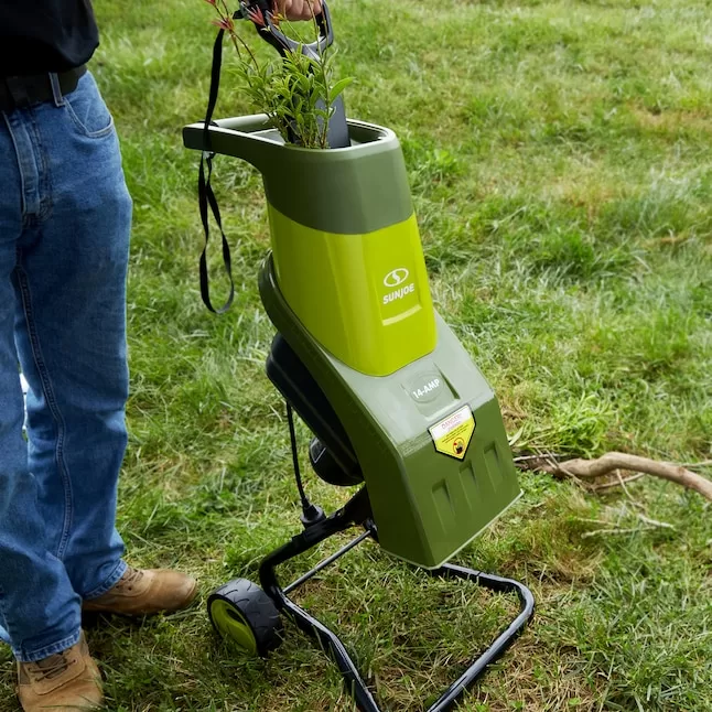 Sun Joe CJ601E 14-Amp Steel Electric Wood Chipper - Image 7