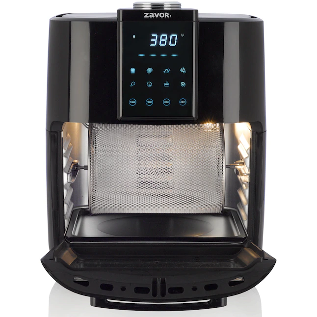 Zavor Crunch All-in-One 12.7Qt Air Fryer Oven & Dehydrator with Rotisserie & Racks - Image 2