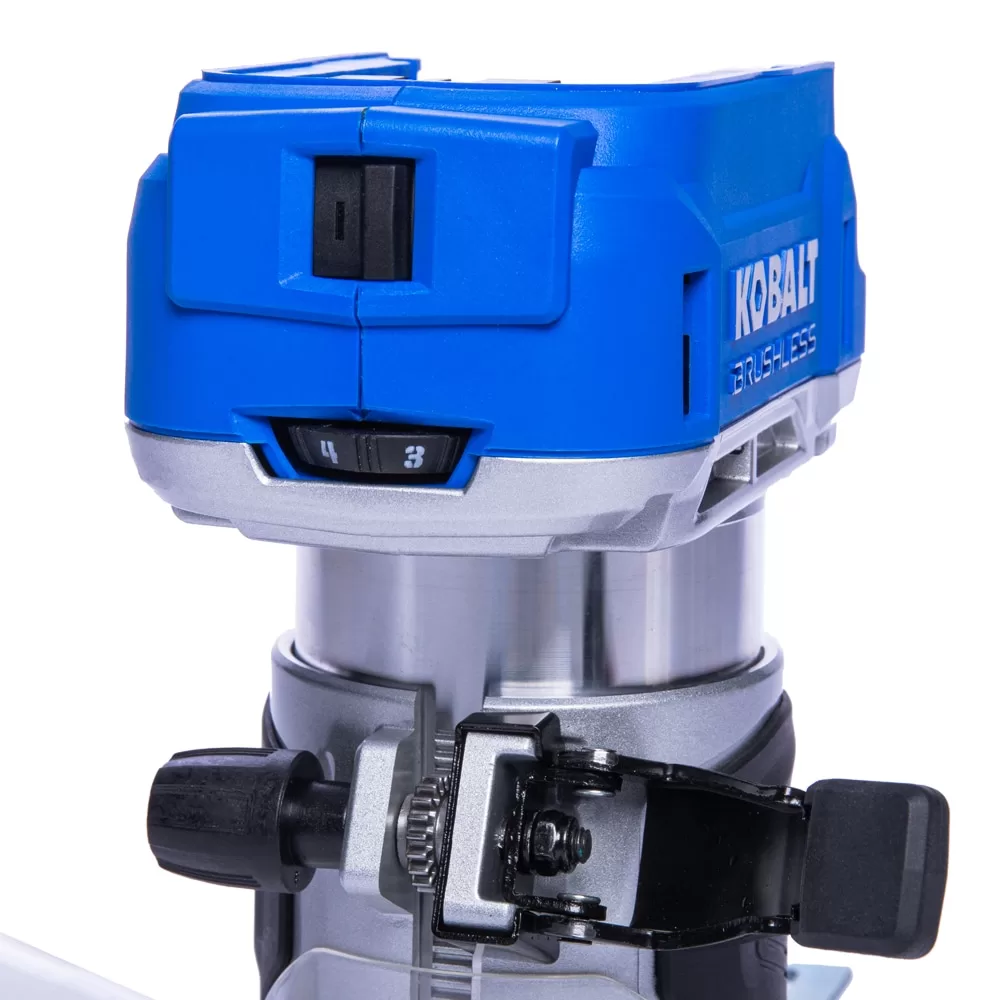 Kobalt 24V MAX 1/4-in-Amp Variable Speed Brushless Trim Cordless Router (Tool Only) - Image 4