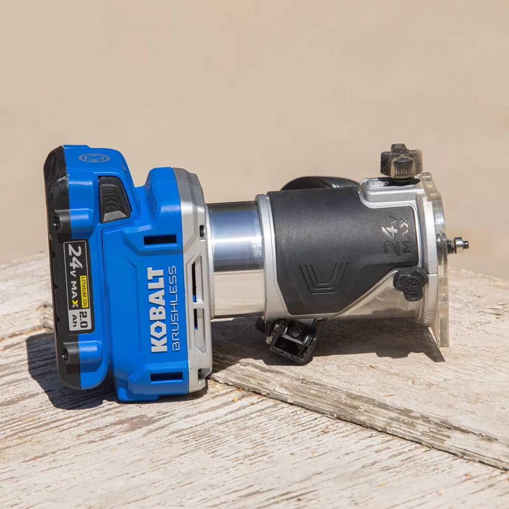 Kobalt 24V MAX 1/4-in-Amp Variable Speed Brushless Trim Cordless Router (Tool Only) - Image 12