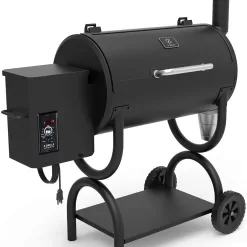 Z GRILLS 550B 538-Sq in Black Pellet Grill