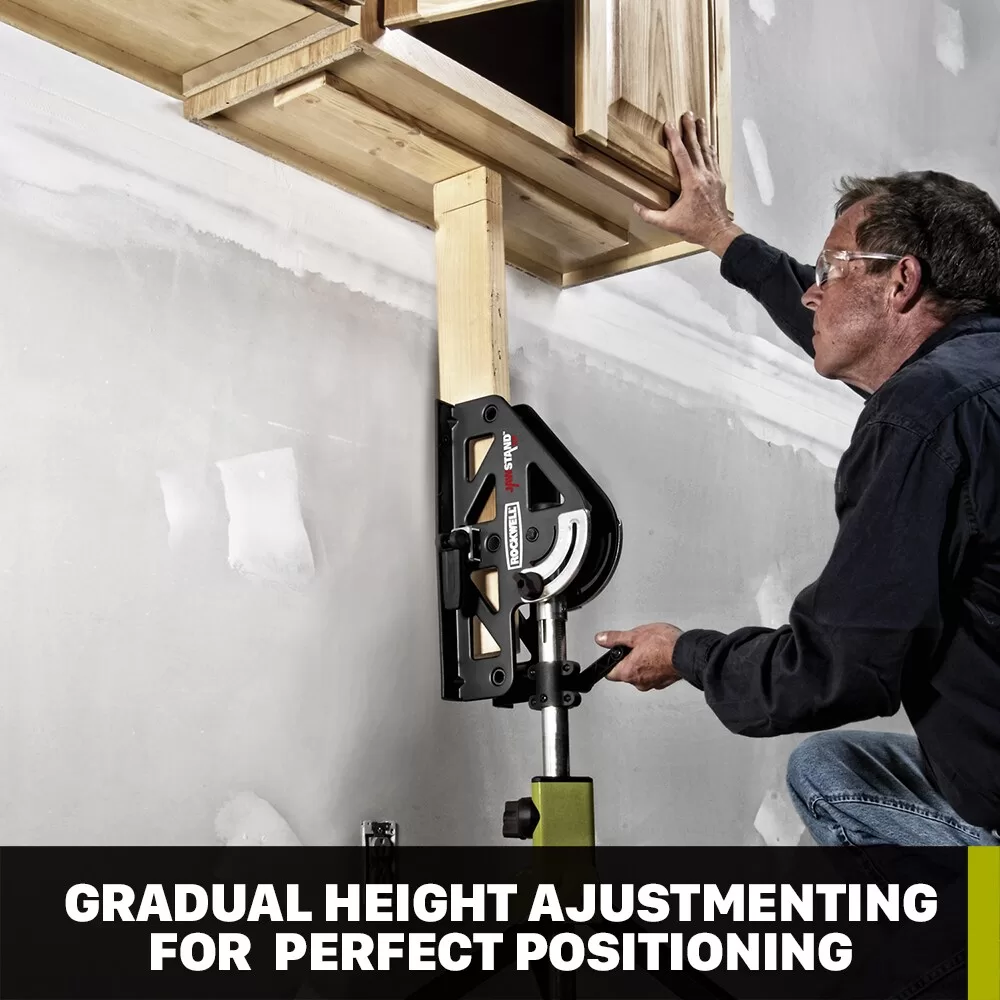 ROCKWELL 1-in W x 1-in H Black Steel Adjustable Height - Image 4