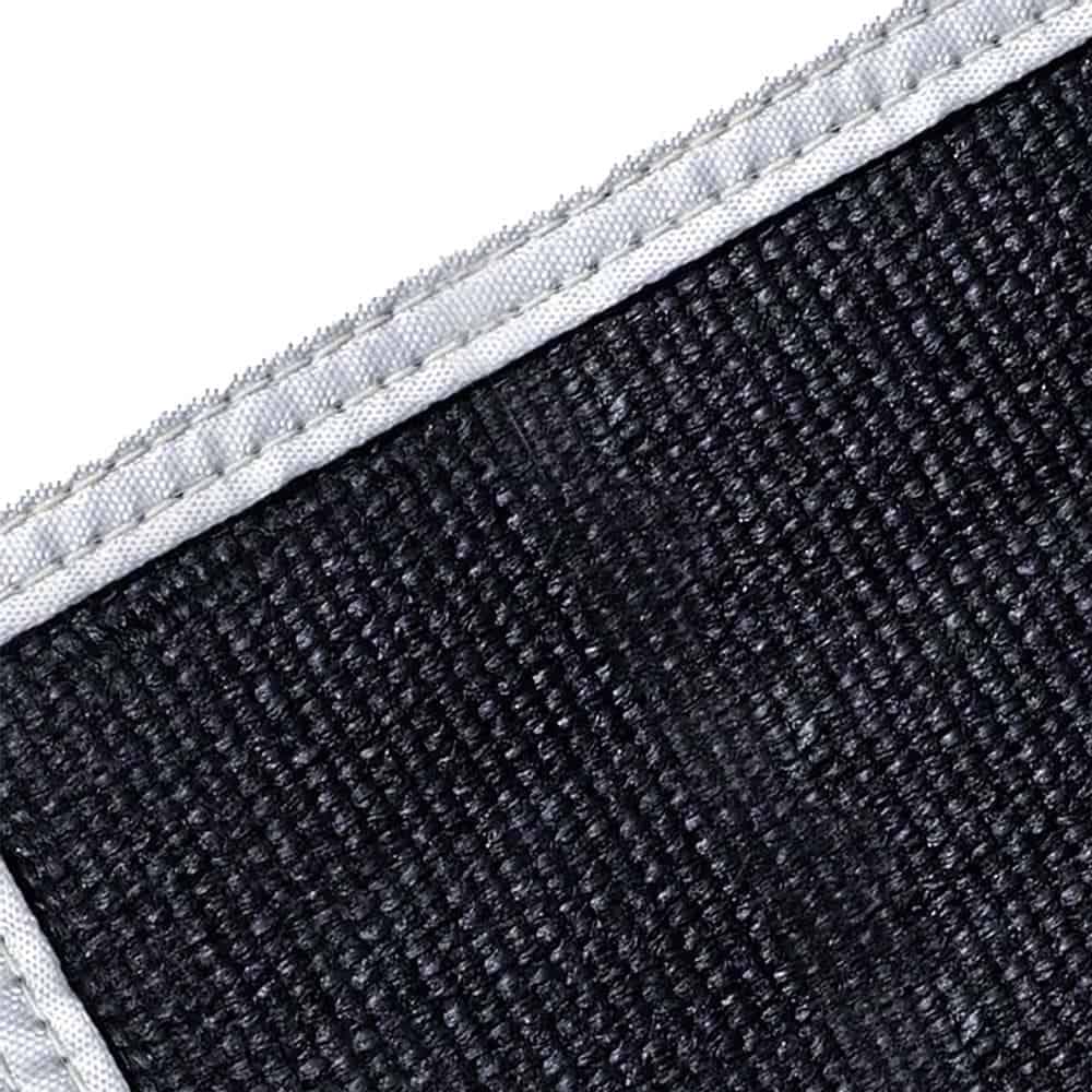 Jackson Safety Vermiculite Coated Fiberglass Welding Blanket, 24 -oz, 8 Ft. W x 10 Ft. H x 0.03 In. T, Black